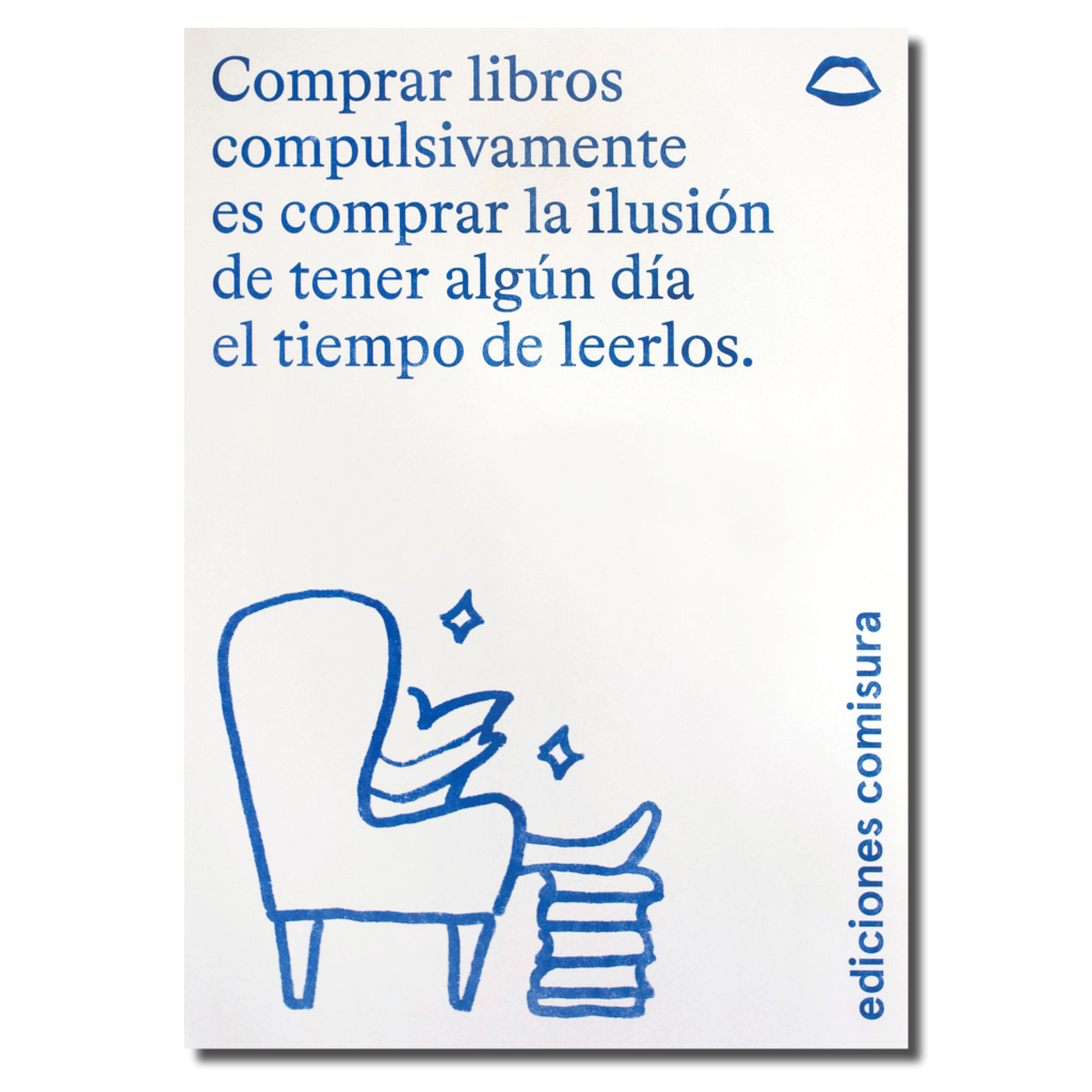 A3 póster Medium Blue