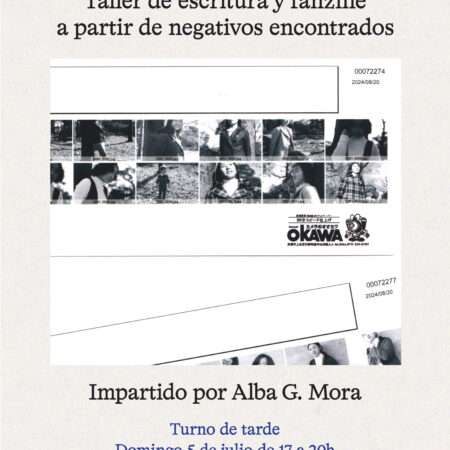 Taller de escritura y fanzine a partir de negativos encontrados (turno de tarde)