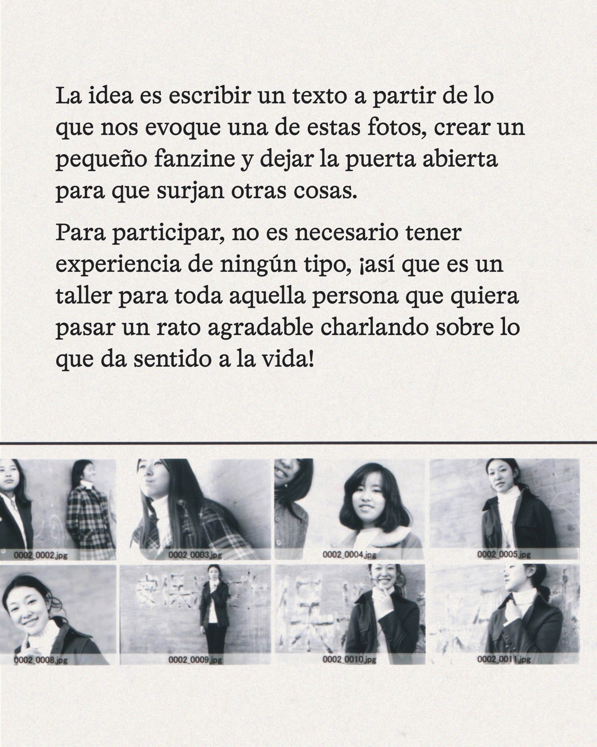 Taller de escritura y fanzine a partir de negativos encontrados (turno de tarde) - Imagen 4